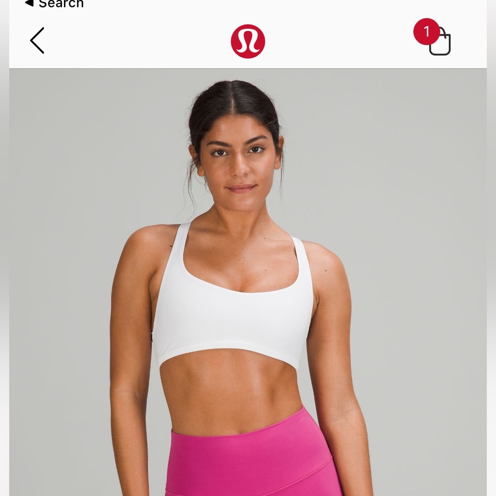 Size 4 lululemon Free to Be bra
